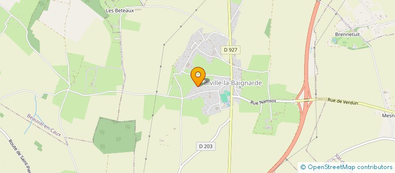 localisation de l'entreprise MONSIEUR PHILIPPE SOUDE  BIVILLE-LA-BAIGNARDE