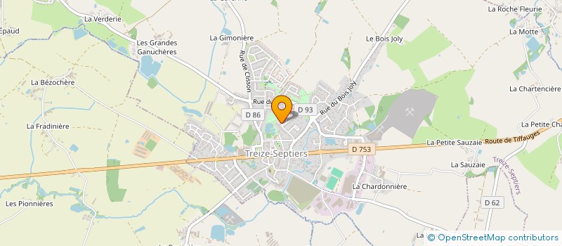 localisation de l'entreprise MONSIEUR PHILIPPE SOULARD à TREIZE-SEPTIERS