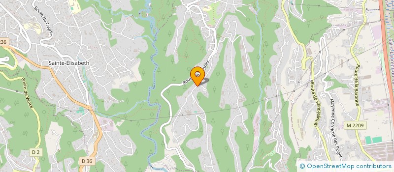 localisation de l'entreprise MONSIEUR PHILIPPE SOULEYRE  LA GAUDE