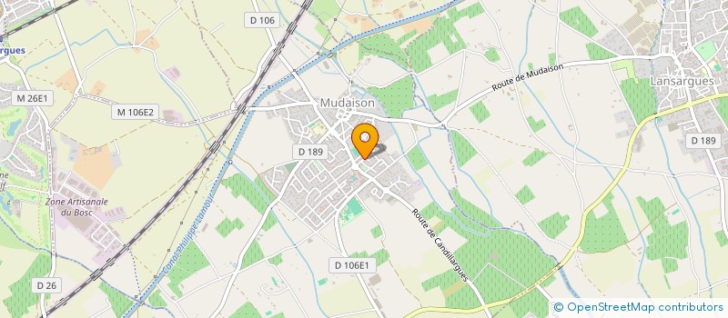 localisation de l'entreprise MONSIEUR PHILIPPE SOUMET  MUDAISON