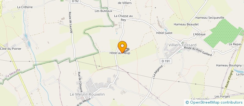 localisation de l'entreprise MONSIEUR PHILIPPE SOUTIF  VILLIERS-FOSSARD