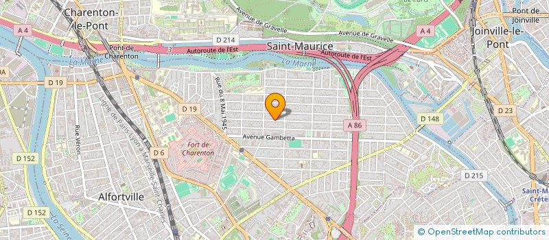 localisation de l'entreprise MONSIEUR PHILIPPE SOUTIF  MAISONS-ALFORT