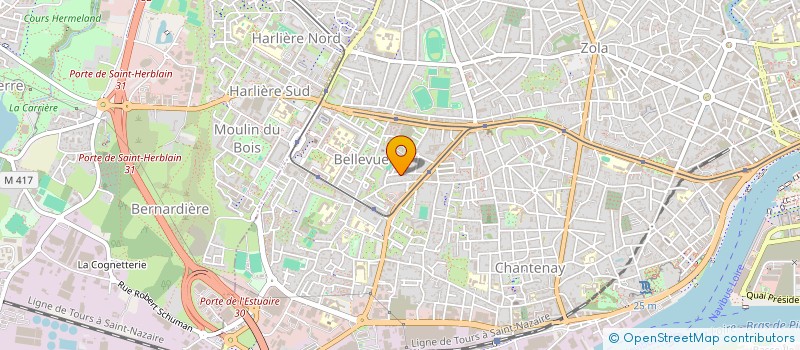 localisation de l'entreprise MONSIEUR PHILIPPE SOUVANDY à NANTES