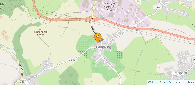 localisation de l'entreprise MONSIEUR PHILIPPE SPAETH  FOLKLING