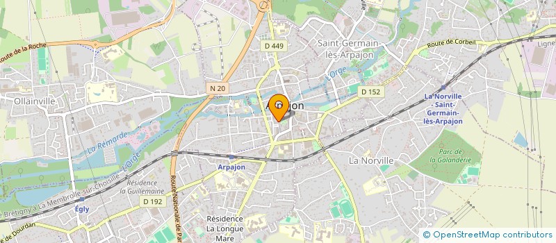 localisation de l'entreprise MONSIEUR PHILIPPE SPINOSI à ARPAJON