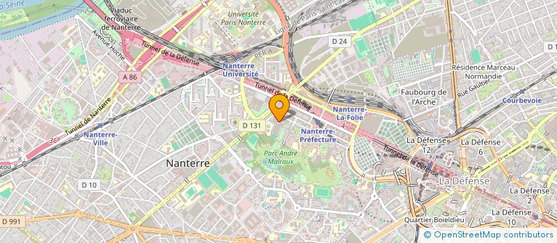 localisation de l'entreprise MONSIEUR PHILIPPE SPOLJAR à NANTERRE