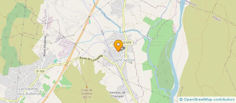 localisation de l'entreprise MONSIEUR PHILIPPE SPORER  SAINT-SERNIN