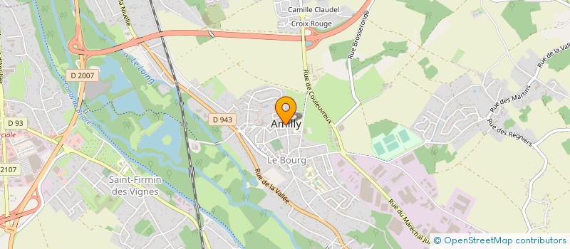 localisation de l'entreprise MONSIEUR PHILIPPE STEPHANE TRENTIN à AMILLY