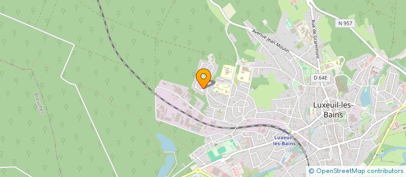 localisation de l'entreprise MONSIEUR PHILIPPE STEPIENIK  LUXEUIL-LES-BAINS