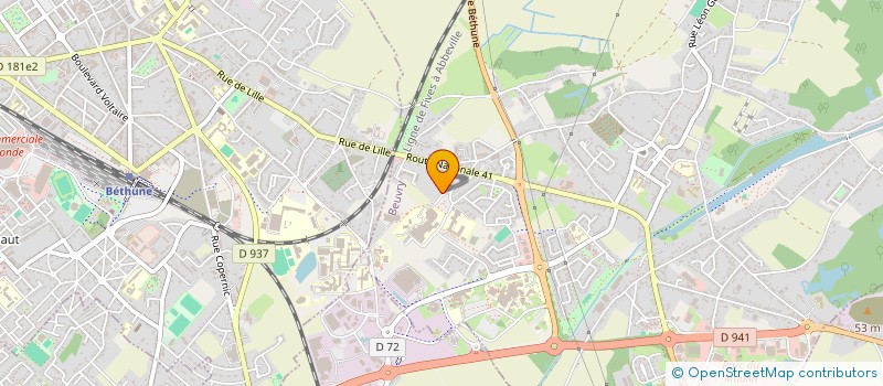 localisation de l'entreprise MONSIEUR PHILIPPE STILE  BEUVRY