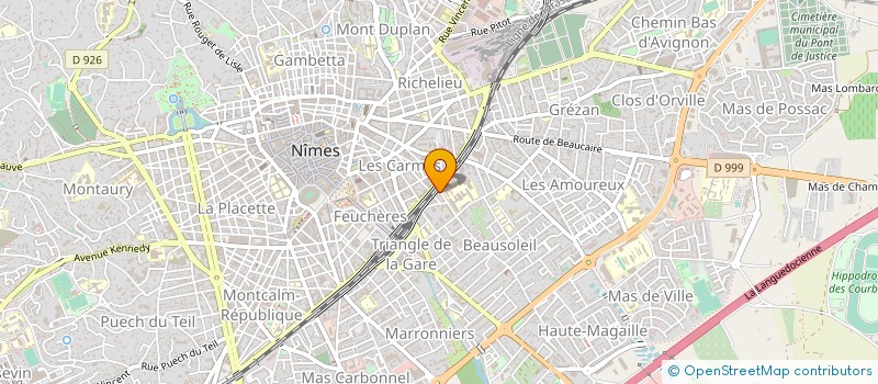 localisation de l'entreprise MONSIEUR PHILIPPE STRZEMPA  NIMES