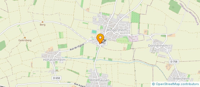 localisation de l'entreprise MONSIEUR PHILIPPE STUTTGEN  WINGERSHEIM LES QUATRE BANS