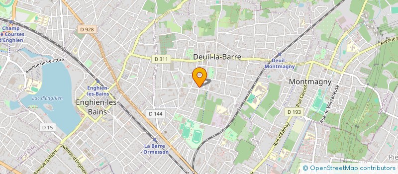 localisation de l'entreprise MONSIEUR PHILIPPE SUCHET à DEUIL-LA-BARRE