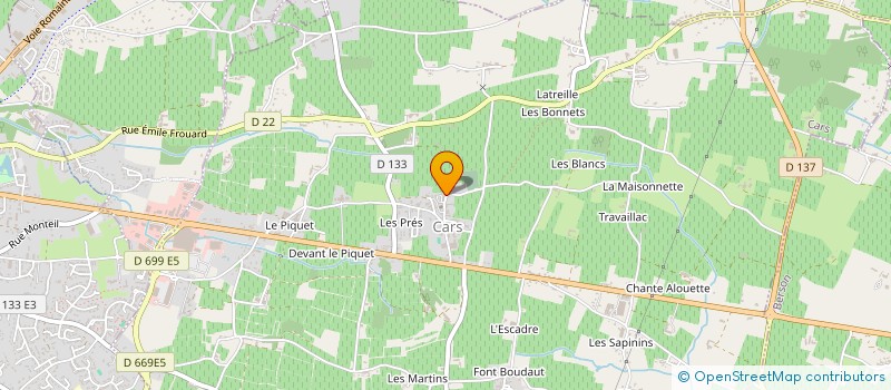 localisation de l'entreprise MONSIEUR PHILIPPE SUIRE  EYRANS