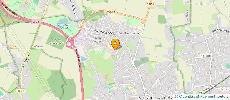 localisation de l'entreprise MONSIEUR PHILIPPE SUNE  SOMAIN