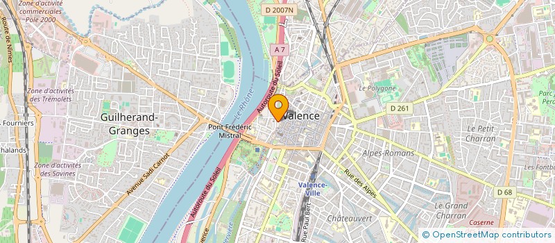 localisation de l'entreprise MONSIEUR PHILIPPE SURLIN à VALENCE