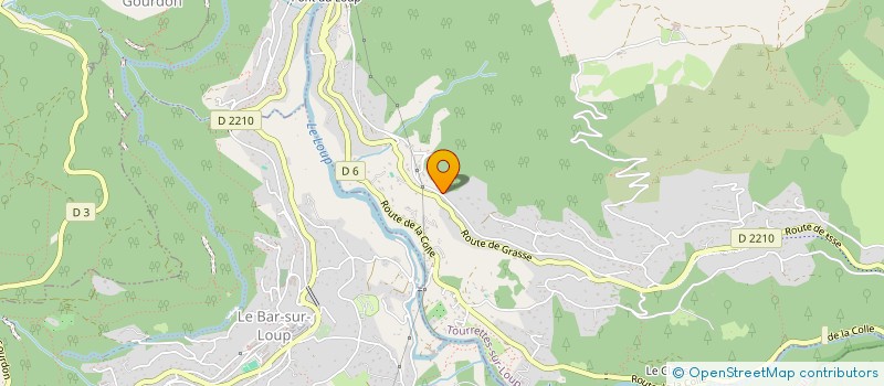 localisation de l'entreprise MONSIEUR PHILIPPE SWIDERSKY à TOURRETTES-SUR-LOUP