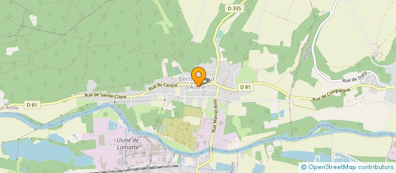 localisation de l'entreprise MONSIEUR PHILIPPE SYLVESTRE à BERNEUIL-SUR-AISNE