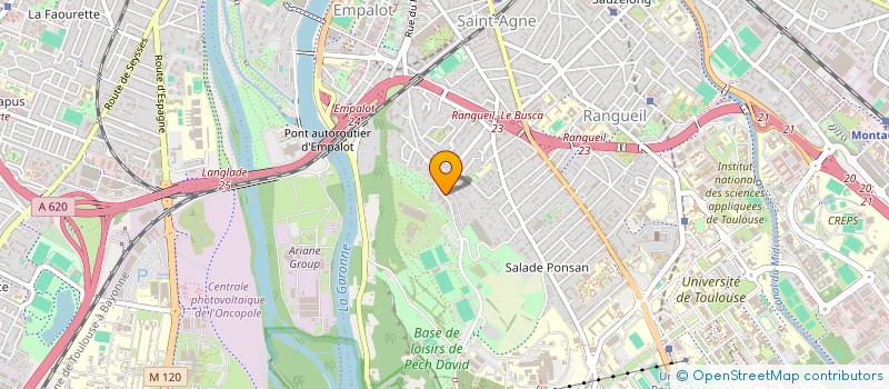 localisation de l'entreprise MONSIEUR PHILIPPE SZWARC  TOULOUSE