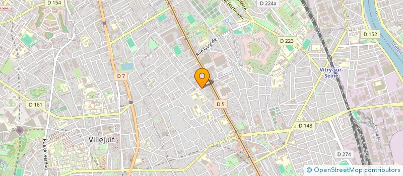 localisation de l'entreprise MONSIEUR PHILIPPE TA  VITRY-SUR-SEINE