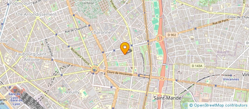 localisation de l'entreprise MONSIEUR PHILIPPE TABAKA  PARIS