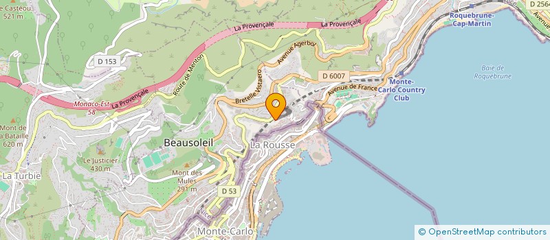 localisation de l'entreprise MONSIEUR PHILIPPE TACK  BEAUSOLEIL