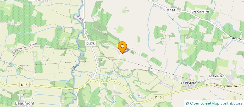 localisation de l'entreprise MONSIEUR PHILIPPE TADIELLO  CONDOM