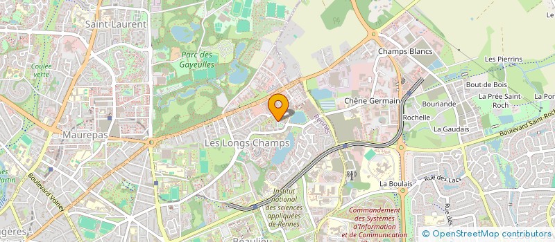 localisation de l'entreprise MONSIEUR PHILIPPE TAILLANDIER  RENNES