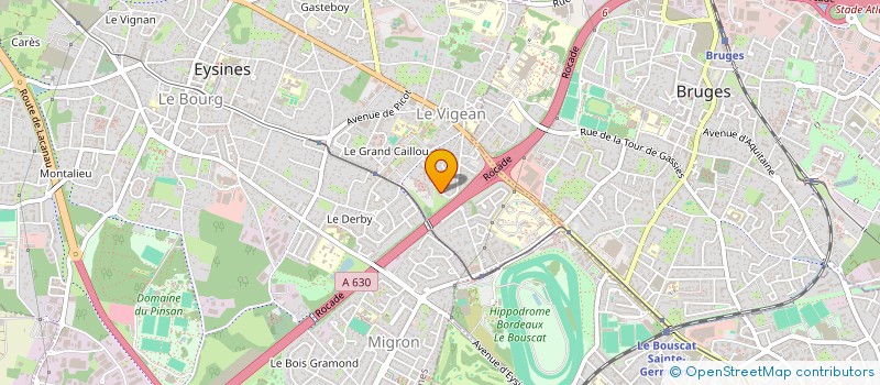 localisation de l'entreprise MONSIEUR PHILIPPE TAILLARD  EYSINES