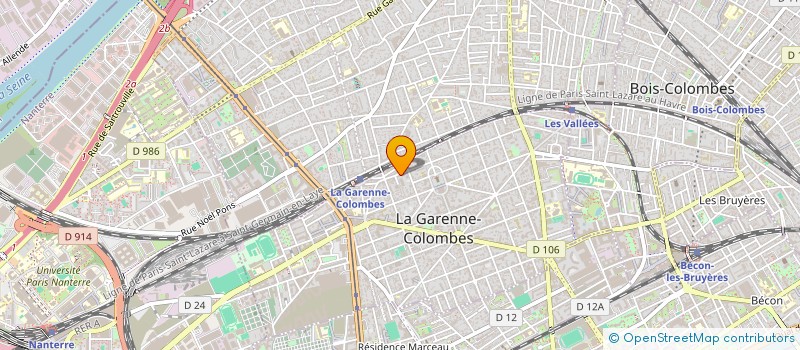 localisation de l'entreprise MONSIEUR PHILIPPE TAILLEFERT à LA GARENNE-COLOMBES
