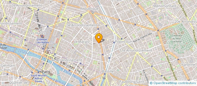 localisation de l'entreprise MONSIEUR PHILIPPE TALHOUET à PARIS