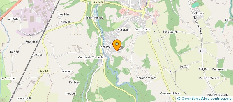 localisation de l'entreprise MONSIEUR PHILIPPE TALLEC  PLOURIN-LES-MORLAIX