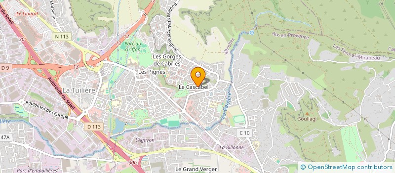 localisation de l'entreprise MONSIEUR PHILIPPE TALTAVUL à VITROLLES