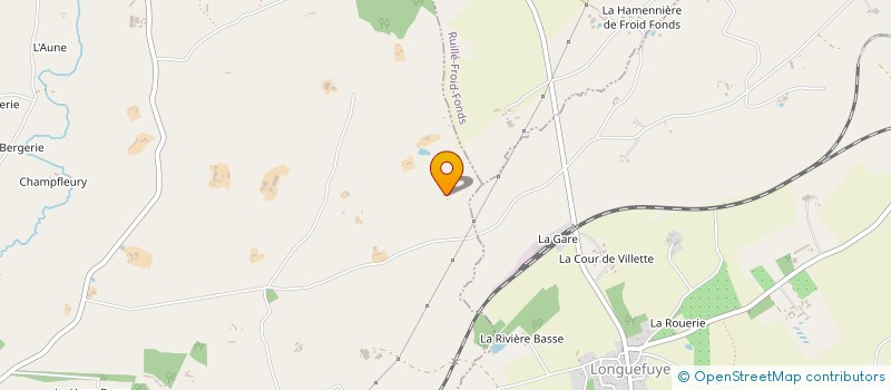 localisation de l'entreprise MONSIEUR PHILIPPE TALVAT  FROMENTIERES