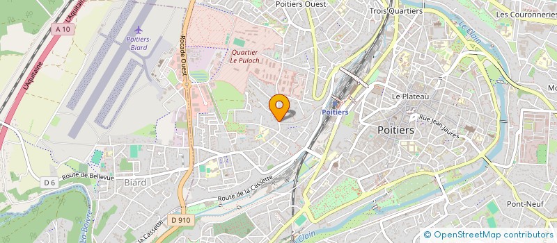 localisation de l'entreprise MONSIEUR PHILIPPE TAMAILLON à POITIERS