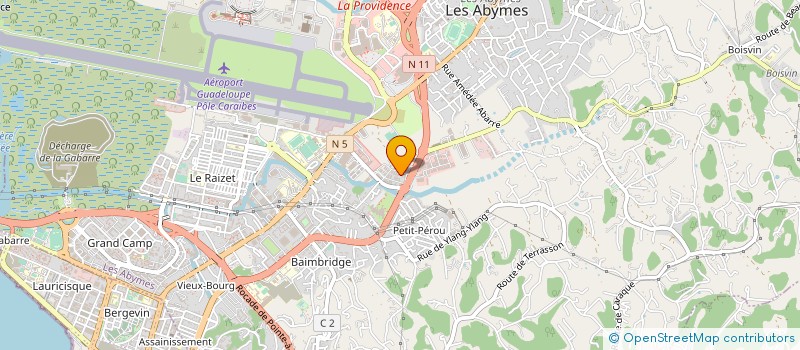 localisation de l'entreprise MONSIEUR PHILIPPE TAMARIN à LES ABYMES