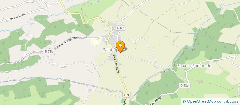 localisation de l'entreprise MONSIEUR PHILIPPE TANCHON  SAINT-IGNAN