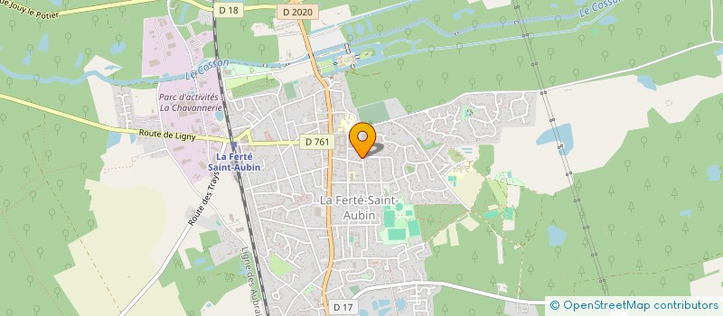localisation de l'entreprise MONSIEUR PHILIPPE TANGUY à LA FERTE-SAINT-AUBIN