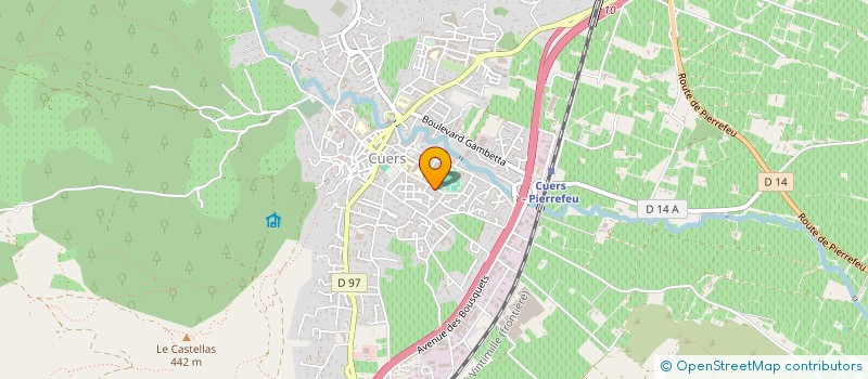 localisation de l'entreprise MONSIEUR PHILIPPE TAPREST  CUERS