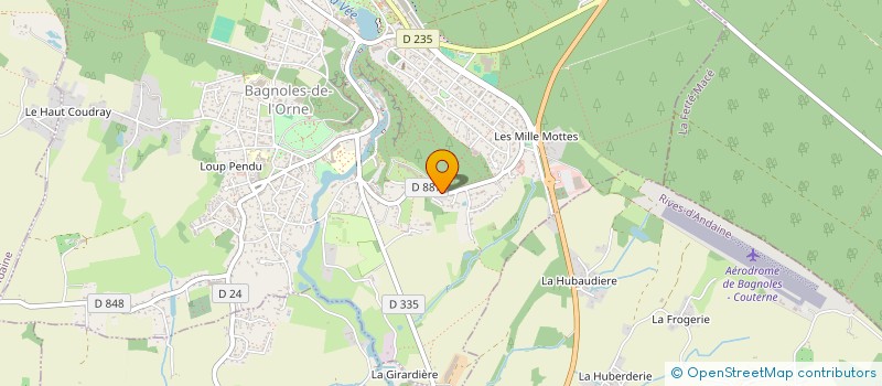 localisation de l'entreprise MONSIEUR PHILIPPE TAQUET à BAGNOLES-DE-L'ORNE-NORMANDIE
