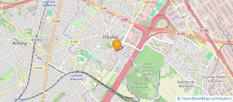 localisation de l'entreprise MONSIEUR PHILIPPE TARABAY à FRESNES