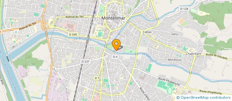 localisation de l'entreprise MONSIEUR PHILIPPE TARIOTTE à MONTELIMAR