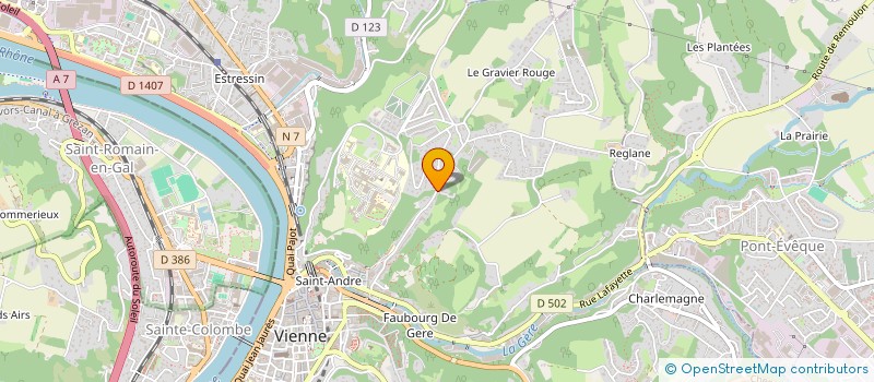 localisation de l'entreprise MONSIEUR PHILIPPE TARRI à VIENNE