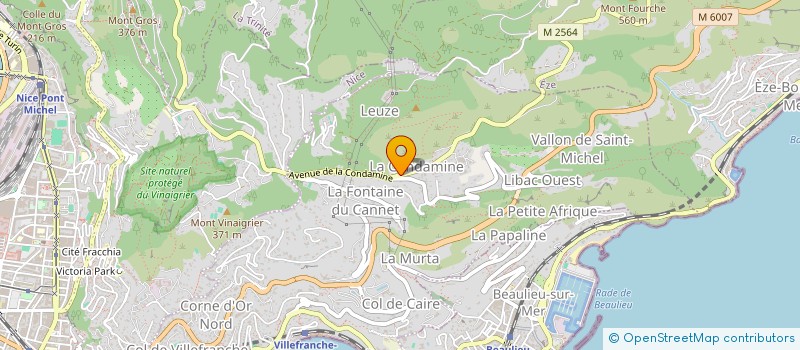localisation de l'entreprise MONSIEUR PHILIPPE TASCHINI à VILLEFRANCHE SUR MER