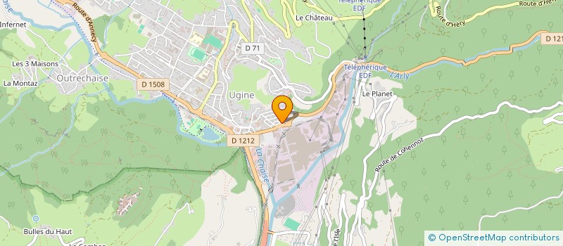 localisation de l'entreprise MONSIEUR PHILIPPE TATAZ  MARTHOD