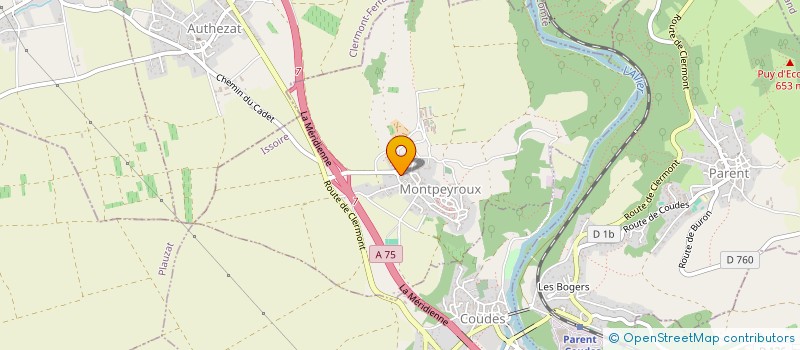 localisation de l'entreprise MONSIEUR PHILIPPE TAUNAY  MONTPEYROUX