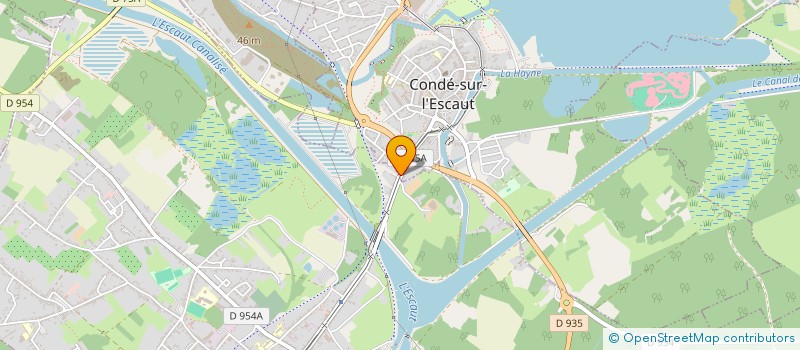 localisation de l'entreprise MONSIEUR PHILIPPE TAVERNE à CONDE-SUR-L'ESCAUT