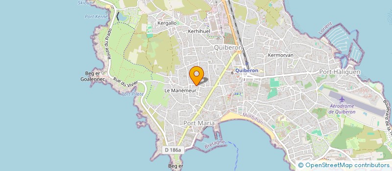 localisation de l'entreprise MONSIEUR PHILIPPE TCHIFTDJIAN  QUIBERON