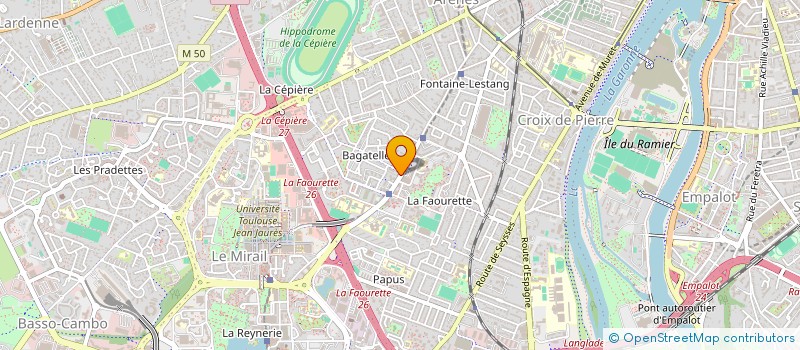 localisation de l'entreprise MONSIEUR PHILIPPE TEBOUL à TOULOUSE