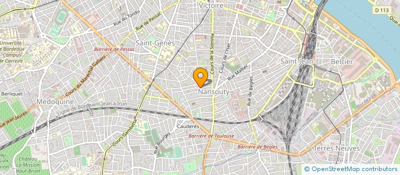 localisation de l'entreprise MONSIEUR PHILIPPE TEDO à BORDEAUX